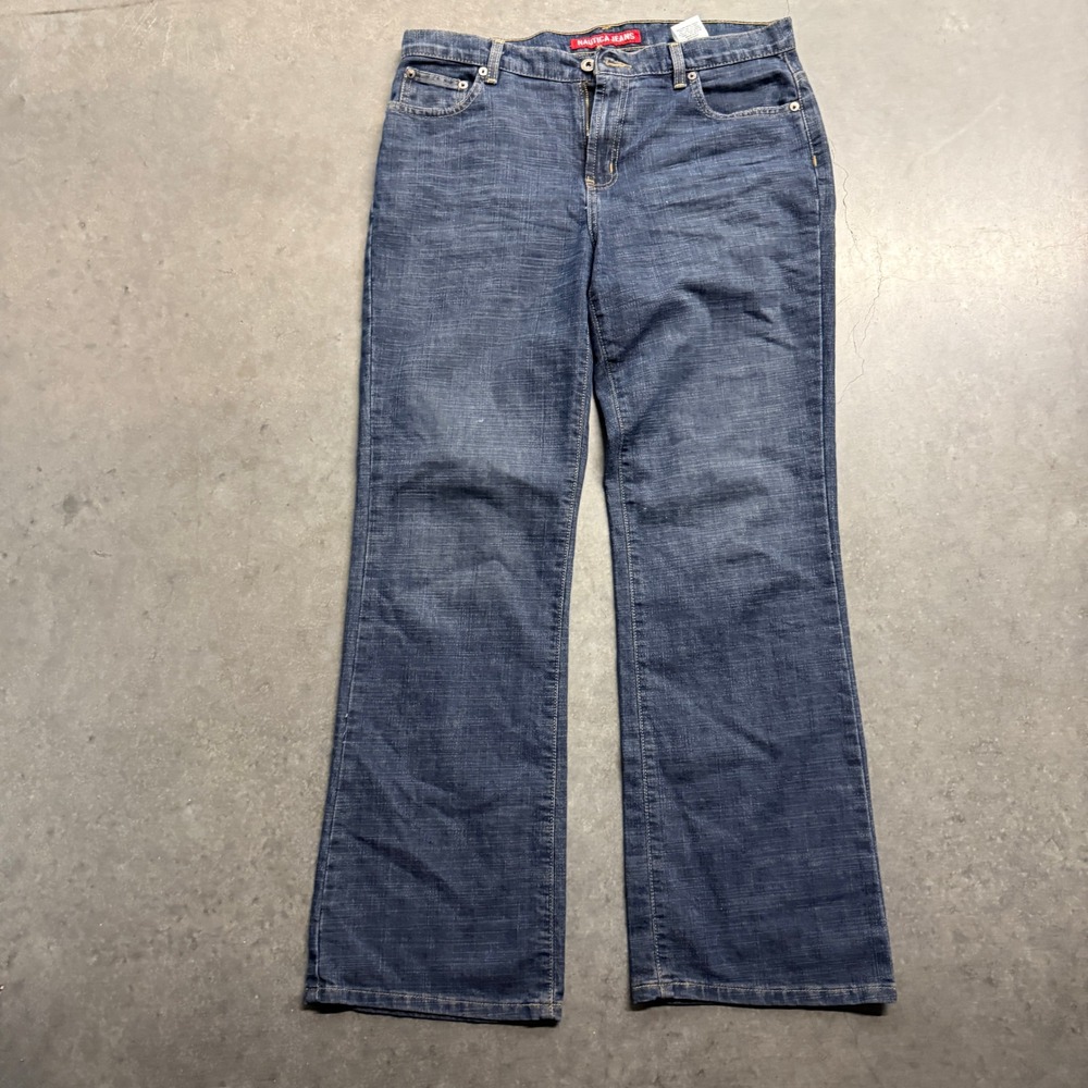 Nautica Jeans Company Mens 33x31 Medium Wash Denim Pants 33P428